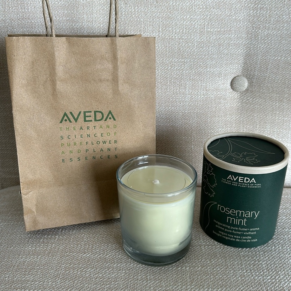 AVEDA Rosemary Mint Vegan Soy Wax Candle